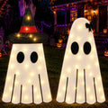 2 Pack 30Inch Halloween Decorations Outdoor Light Up Ghost Decor