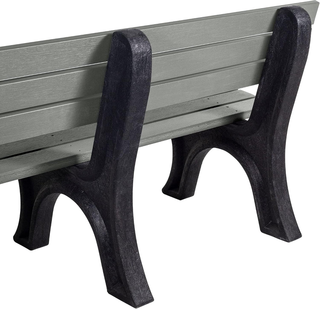 Sequoia Professional Aurora Park Bench, 6 ft, Coastal Teak
