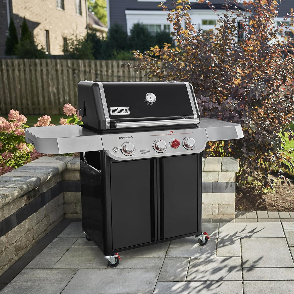 Weber® Genesis E-325 Gas Grill for Outdoor Cooking, Natural Gas, Black