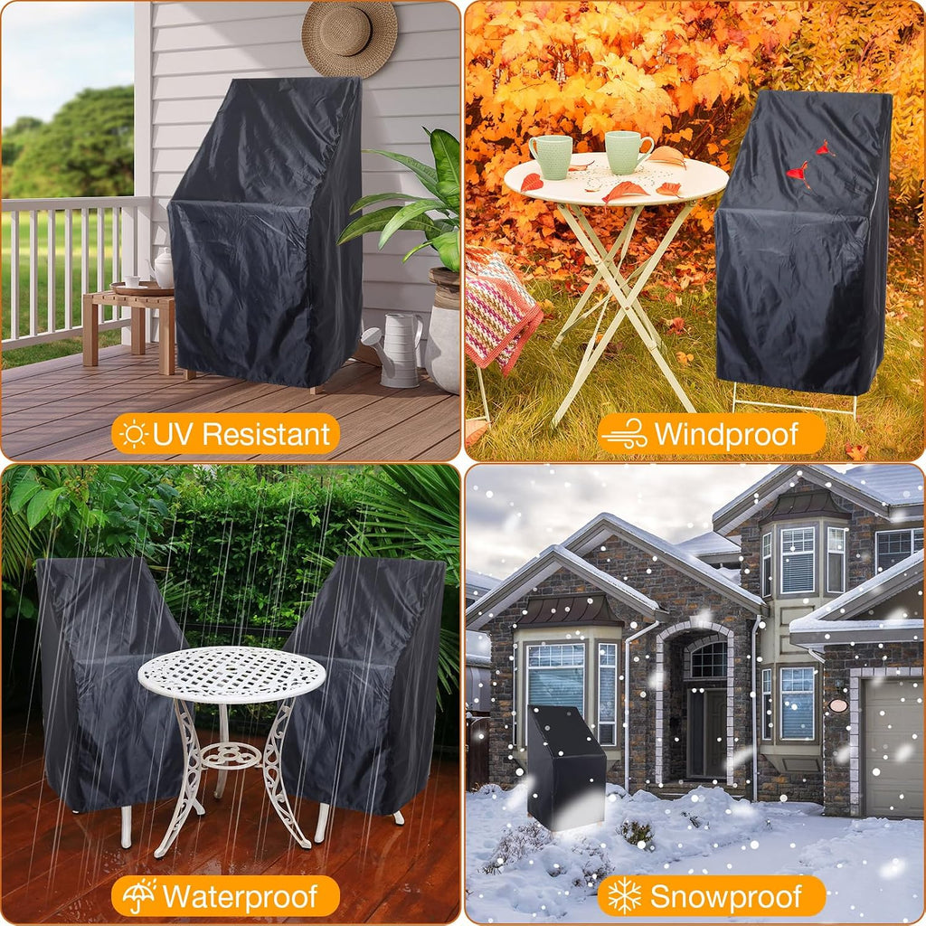 high back patio chair covers waterproof 210d, 26w on a desk or shelf