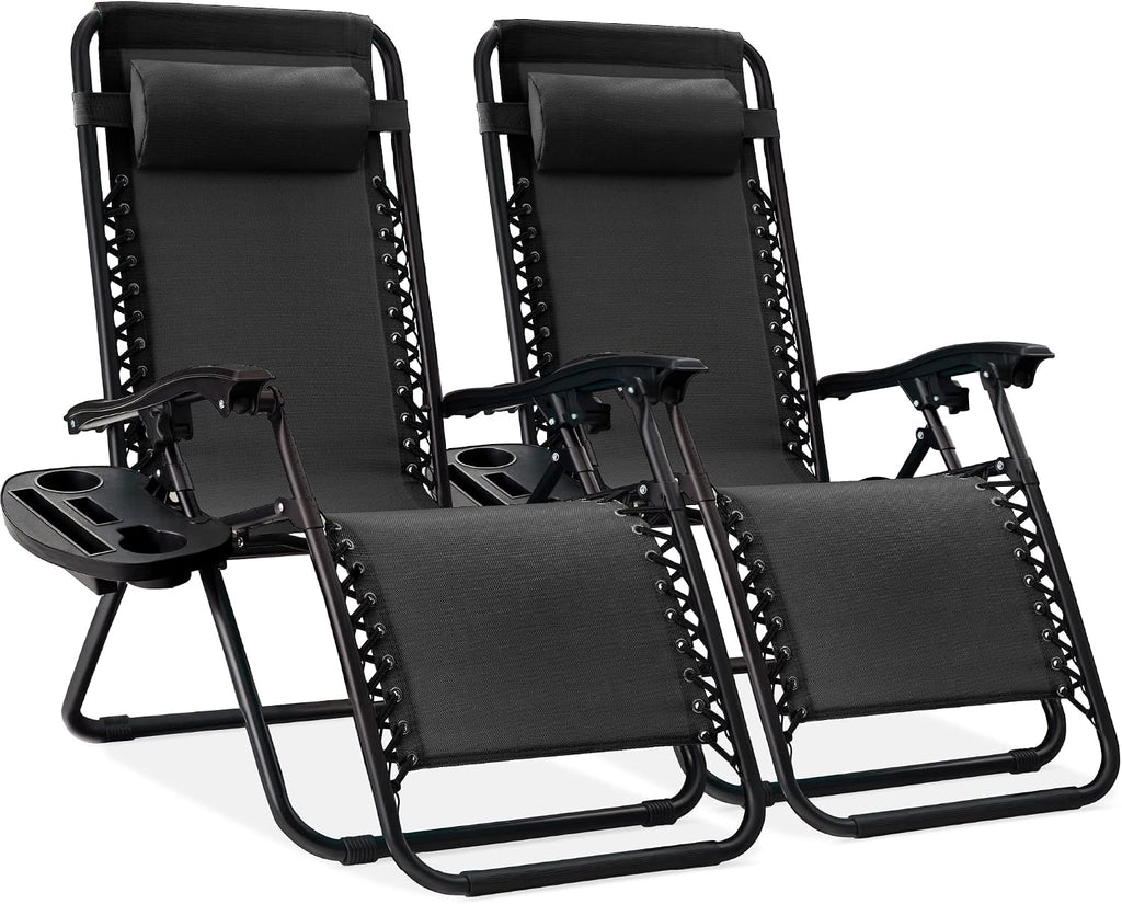 Best Choice Products Zero Gravity Chair Recliner, Black