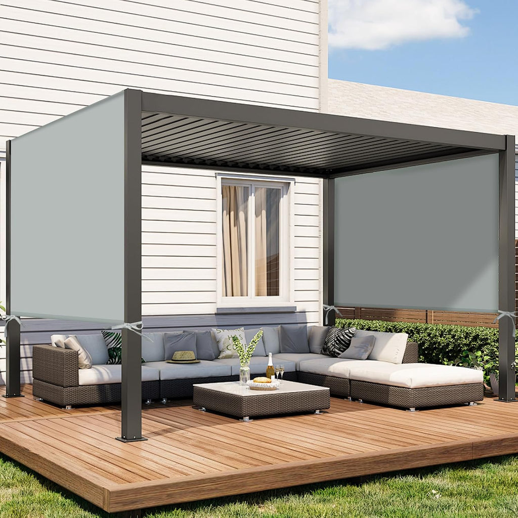 pergola shade cover replacement, 17 x 6.8 ft, package contents
