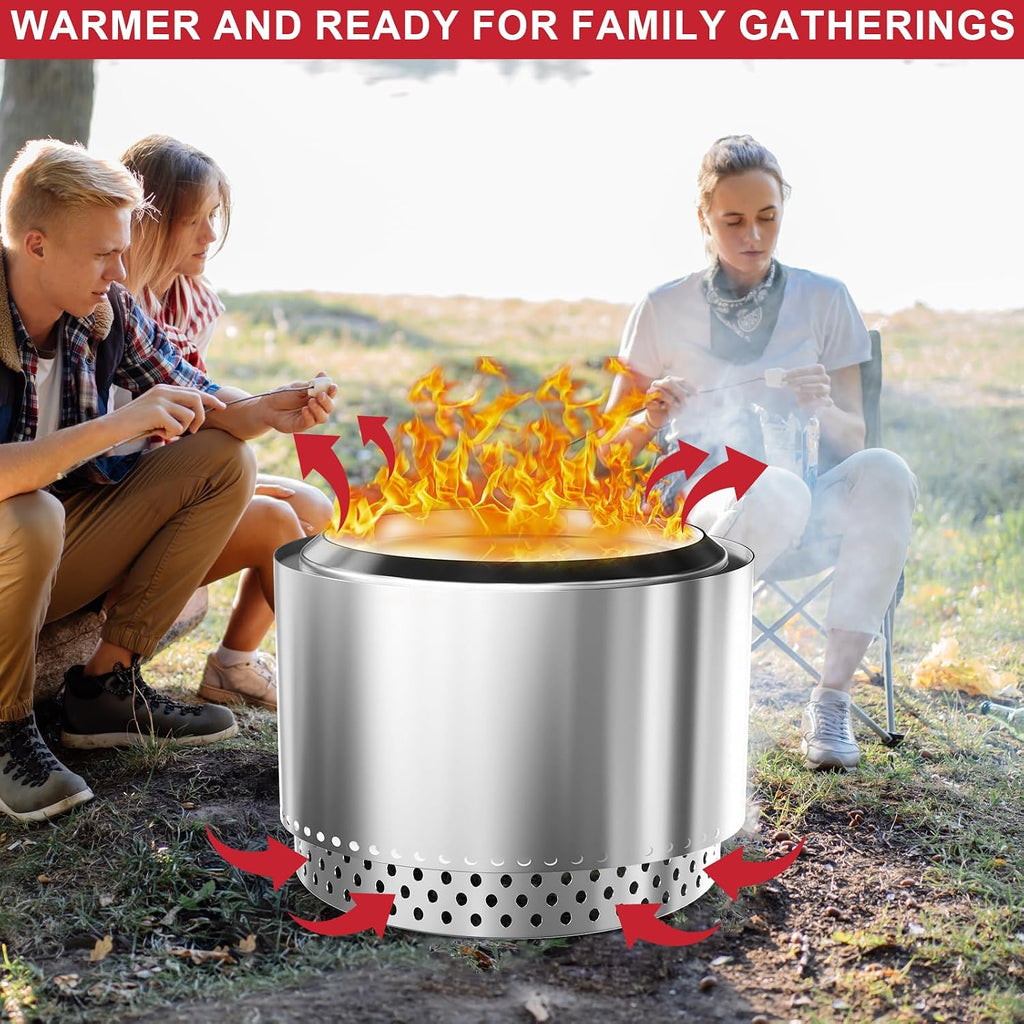 Fire Pit Stand for Solo Stove Yukon 27 Inch Stainless Steel Firepits Base