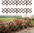 Avalution Decorative Garden Fence Outdoor,Total 12in(H) x 11.6 ft(L) 2 Pack