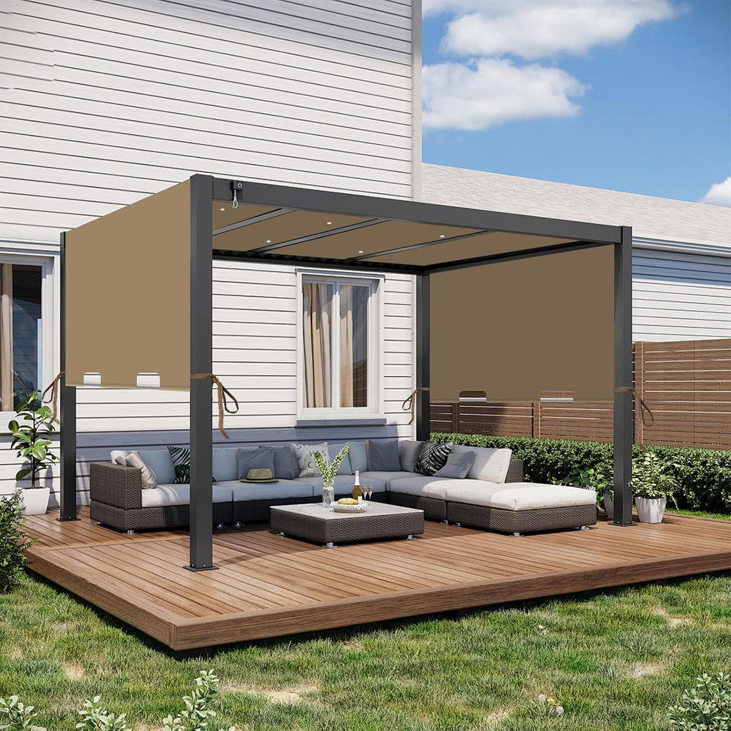 85"x 208" universal pergola shade cover, garden shade, package contents