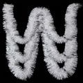 150 FT White Tinsel Garland Christmas Holiday Tinsel Garland Halloween New Year Birthday Party Decorations, Tinsel Twist for Christmas Tree Decoration (White)