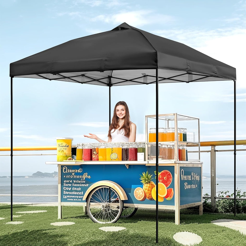 ninat 10x10ft canopy replacement top with air vent on a desk or shelf