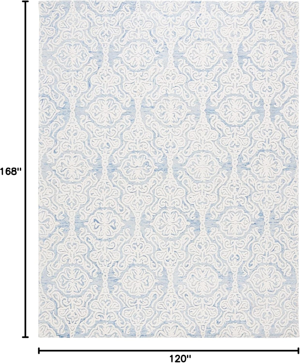 safavieh blossom collection area rug - 10' x shown in use