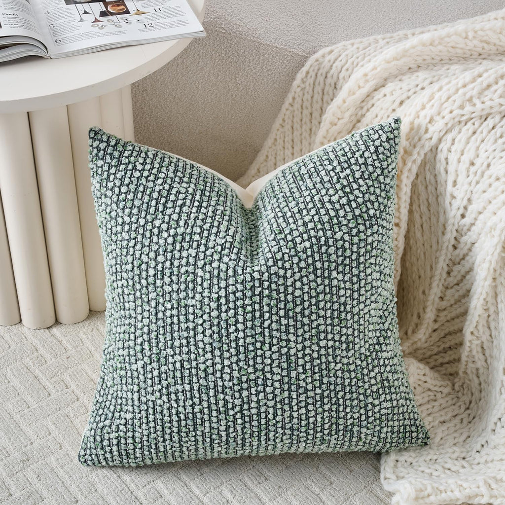 dezene striped throw pillow covers 20x20 set of, side view