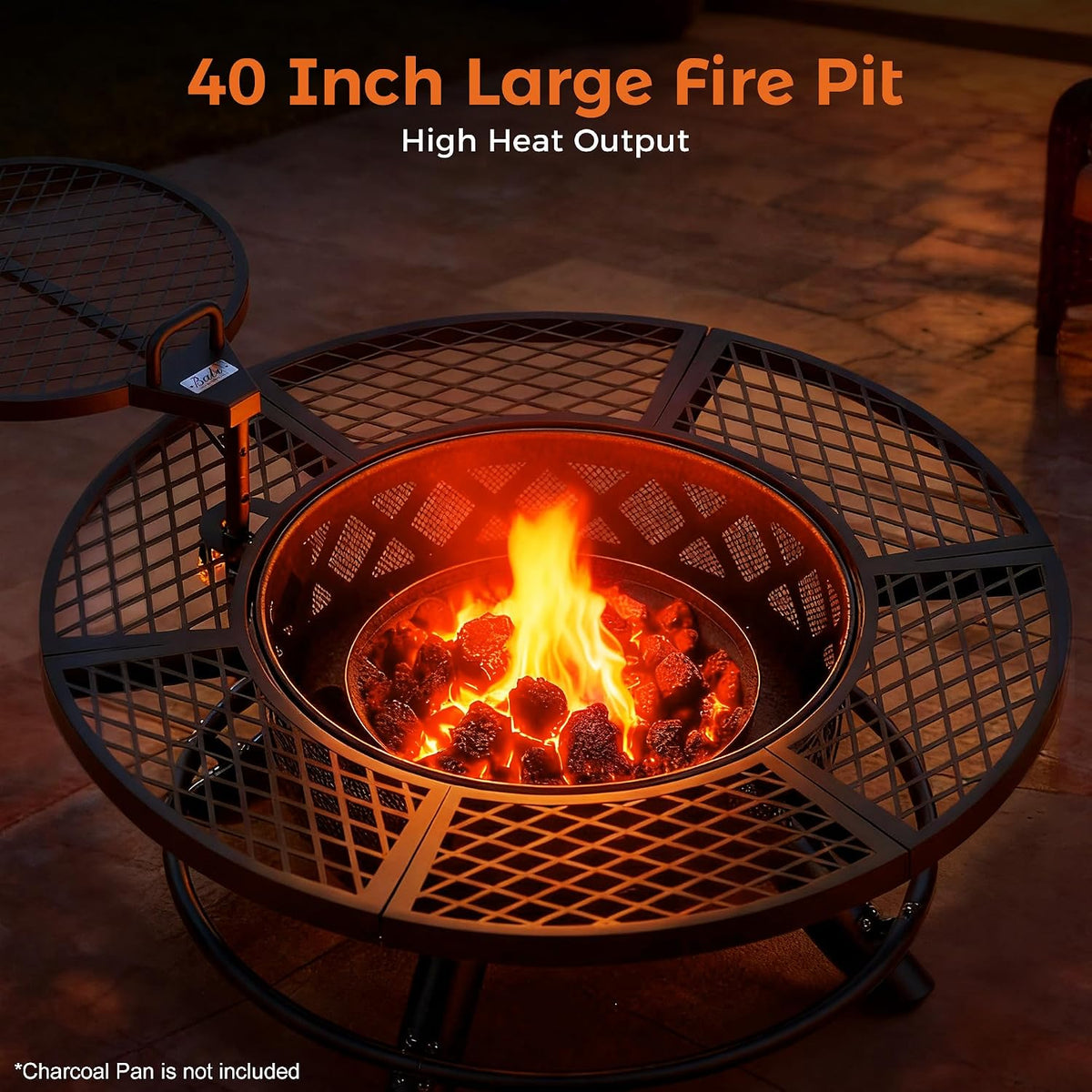 Bali Outdoors Fire Pit with Poker