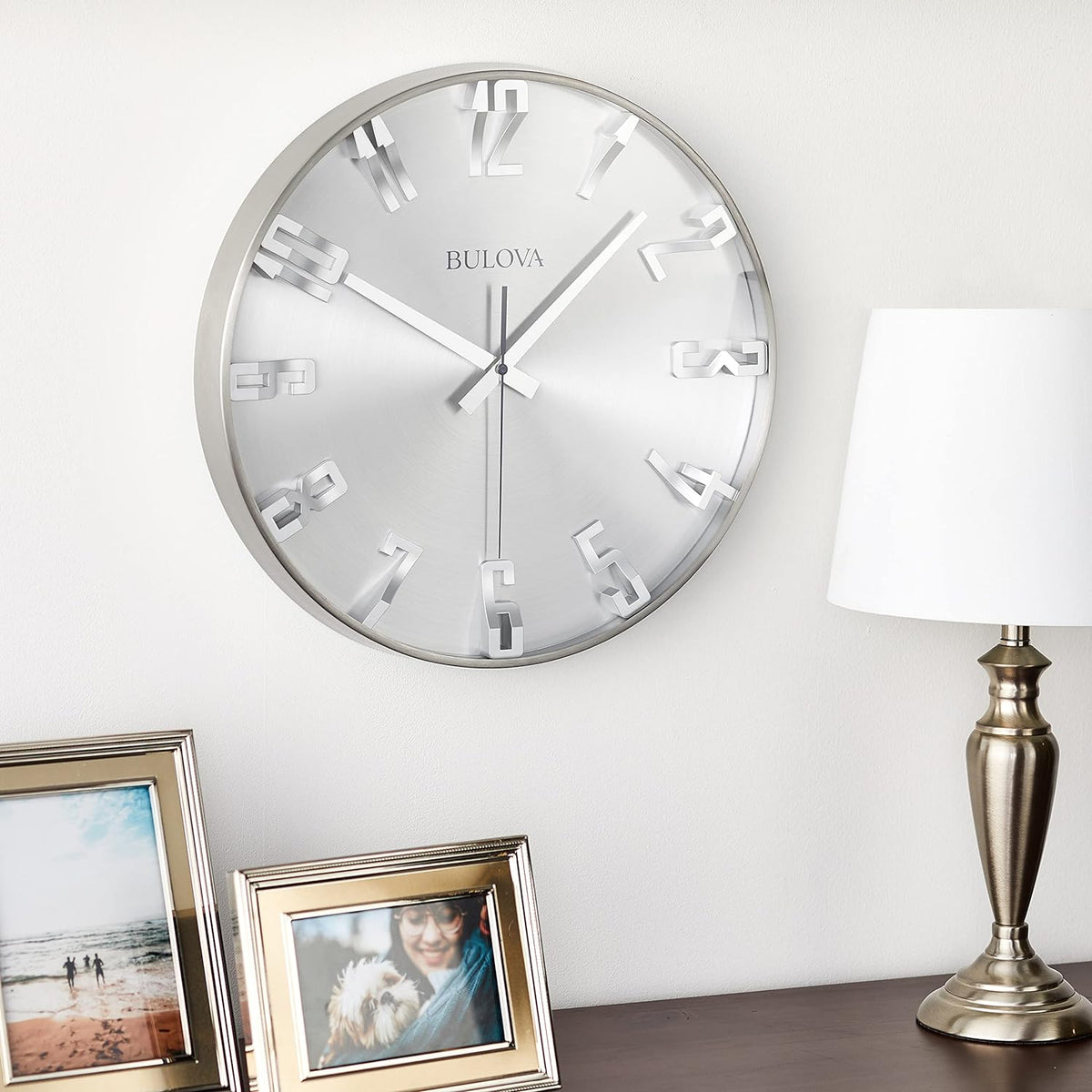Bulova C4846 Director Wall Clock