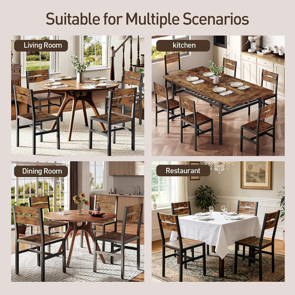 RALGEND Dining Chairs Set of 4, Kitchen Chairs, Dining Room Chairs