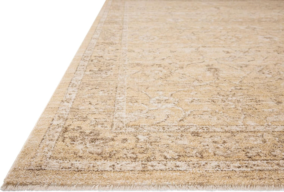 Loloi Chris Loves Julia Palma Wheat/Bark 2'-3" x 3'-10" Accent Rug