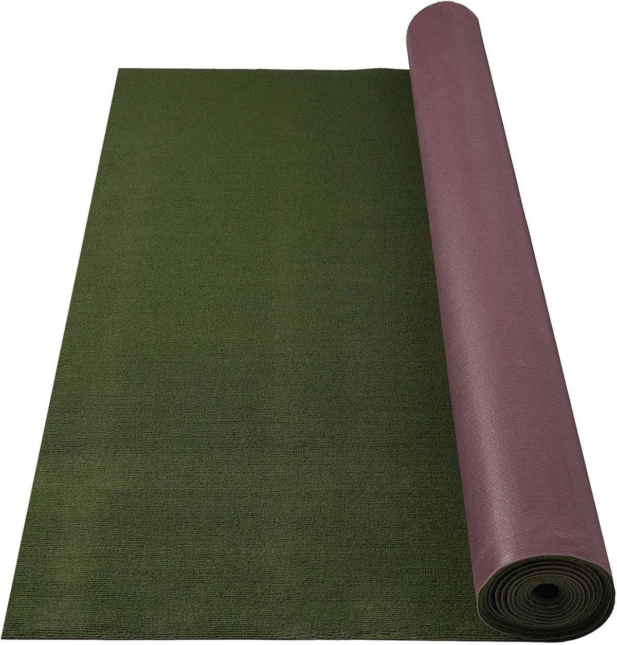 Grefinity Marine Carpet, 5 FT x 15 FT Olive Green Indoor Outdoor Carpet