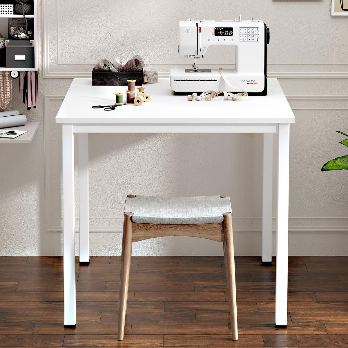 Need Small Square Dining Table 31.5inch Home Office Desk White