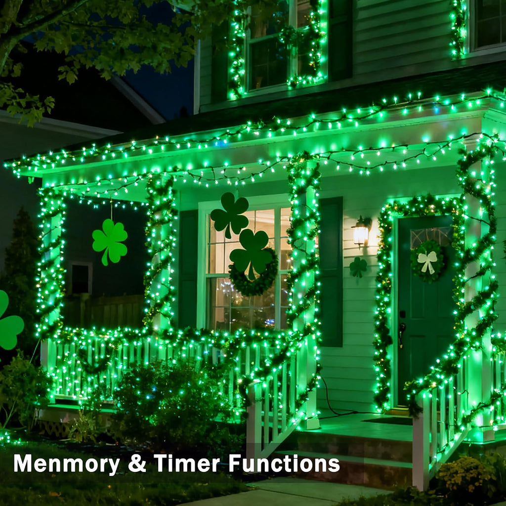 ODEETRONIC 66ft 200 LED Halloween String Lights Color Changing with Remote