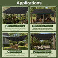 Shade Cloth for Garden, 90% Shade Tarp with Grommets, 20x20FT