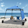 PHI VILLA 8x8ft Pop Up Canopy Tent Instant Portable Shelter