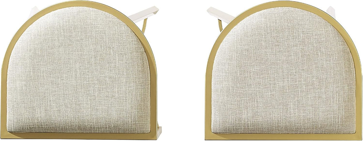 Crosley Furniture Ellery Upholstered Counter Stools, Set of 2