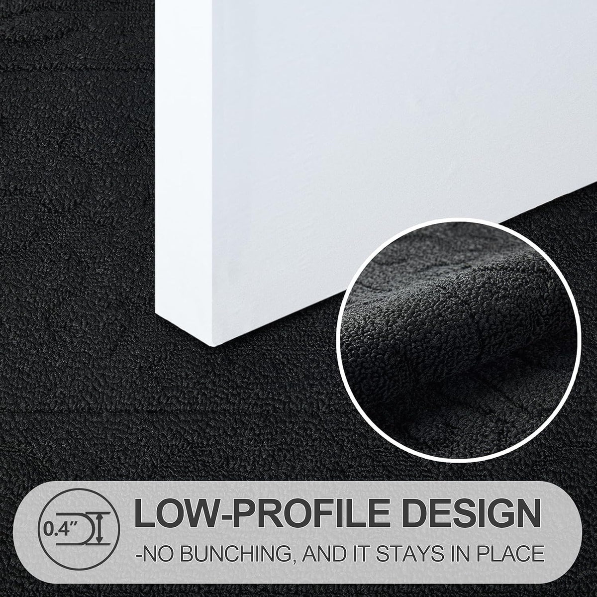 foneyi dirt trapper door mat 32" x 48" showing dimensions