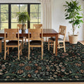 8x10 Large Area Rug Floral Botanical Boho Carpet for Living Room