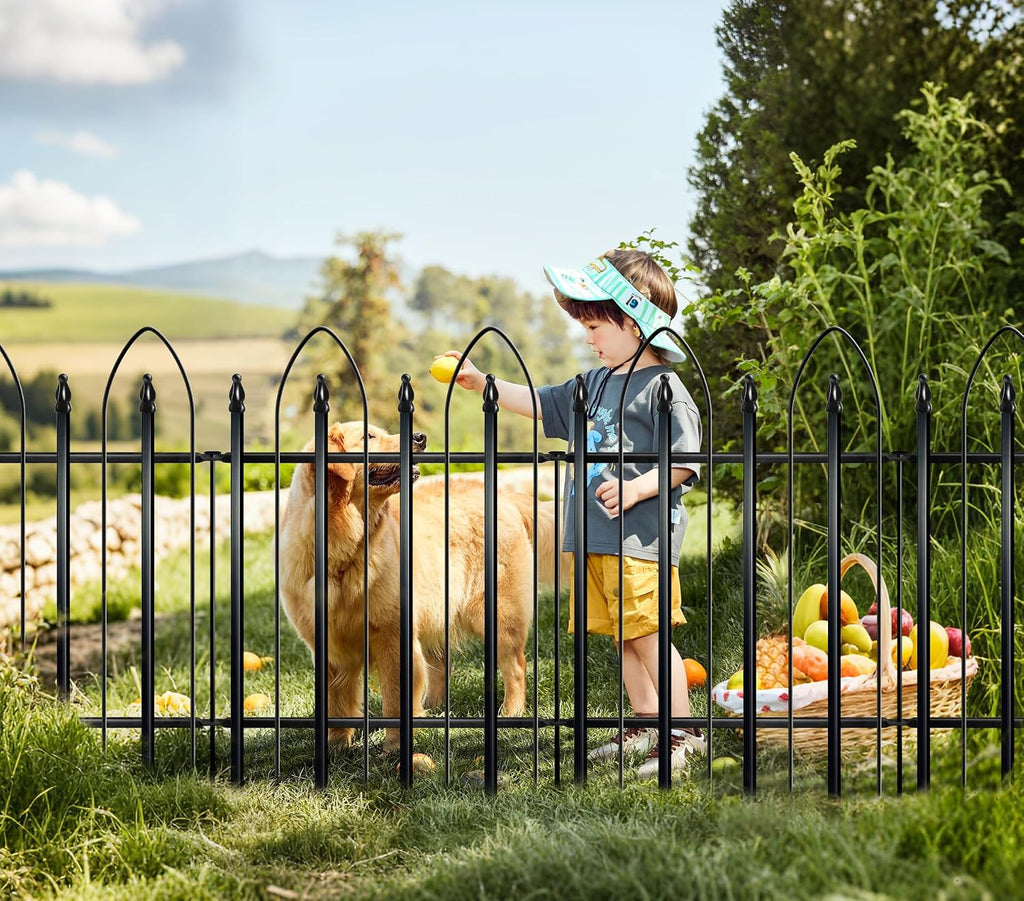 Thealyn Garden Fence 32" H x 24" W (5 Panels, Total 10 ft)