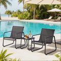 Gizoon Patio Chair Set of 2, Patio Bistro Set, Outdoor Patio Furniture Set