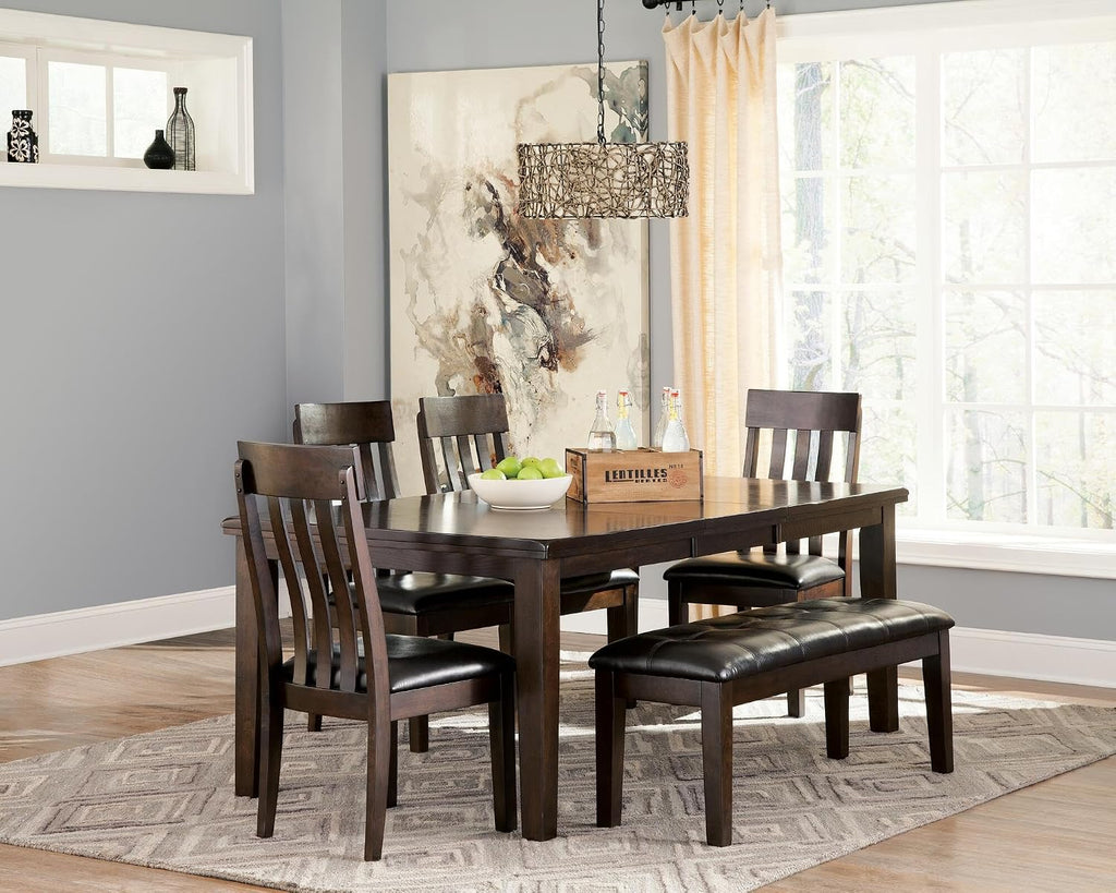 Signature Design by Ashley Haddigan Dining Chair, Set of 2, Dark Brown