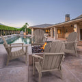 NAVINE Adirondack Chair Set of 2, HDPE All Weather Adirondack Chairs, Fire Pit Chairs, Patio Chairs, Lawn Chairs. Perfect for Porch, Patio, Poolside, Deck.