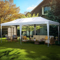 Quictent 10x20FT Pop Up Canopy Tent Without Sidewalls
