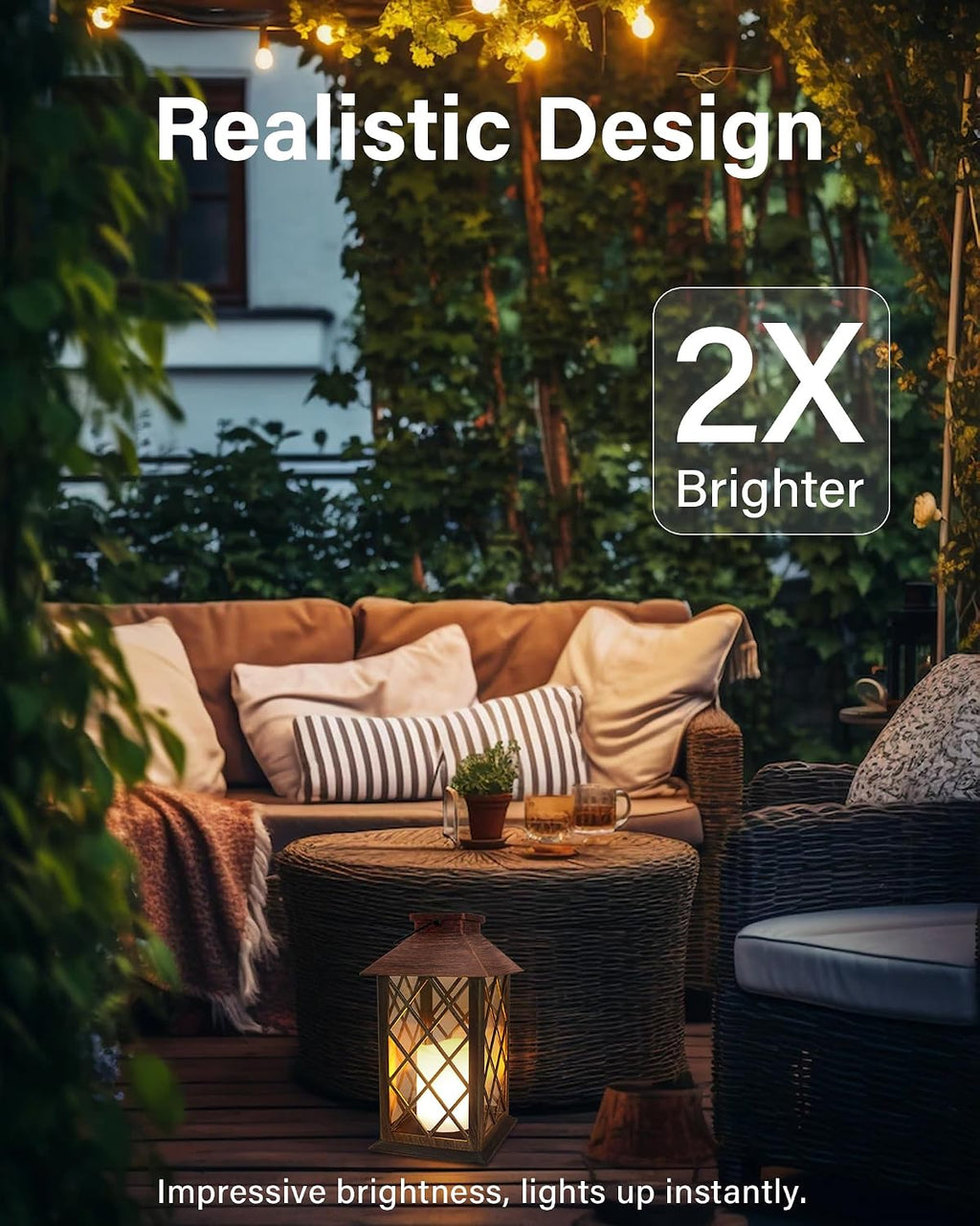 shymery solar lanterns, hanging outdoor lantern with lasts, package contents