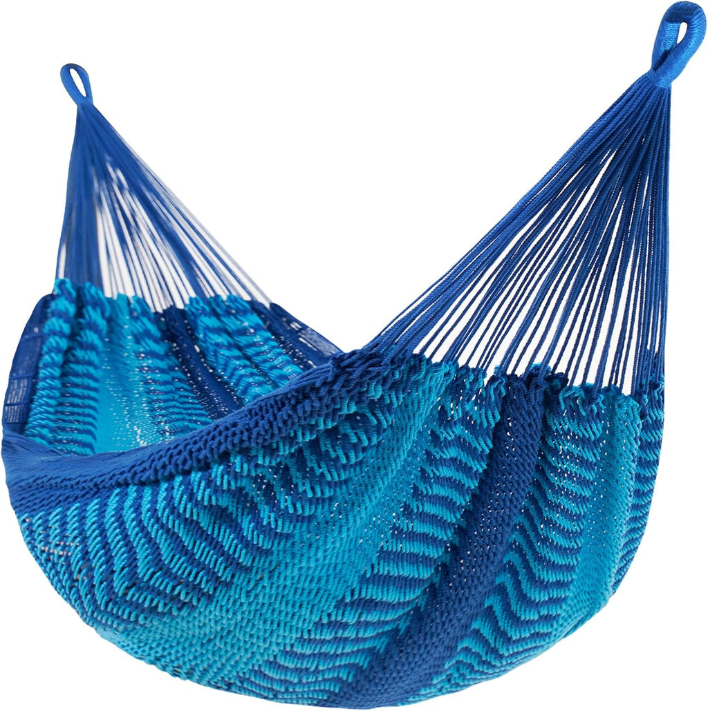 Lazy Daze XL Handwoven Mayan Hammock, 10.5FT Double Camping Hammocks