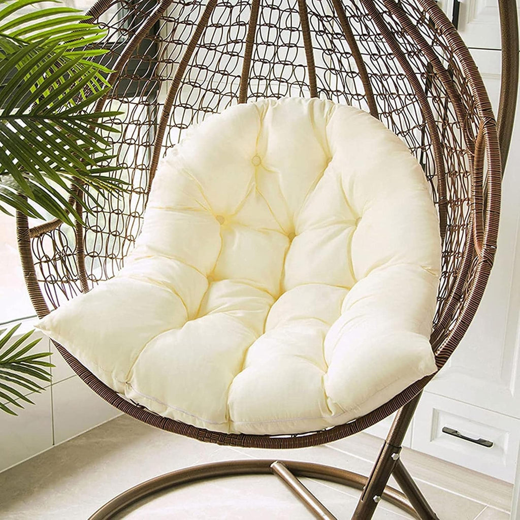 Thickened Egg Chair Cushion Replacement, Swing Hanging Basket Seat Pillow