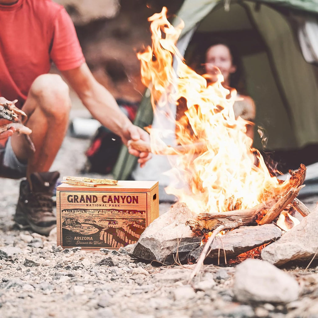 Better Wood Products 13 Lb Fatwood Firestarter Crate, Grand Canyon
