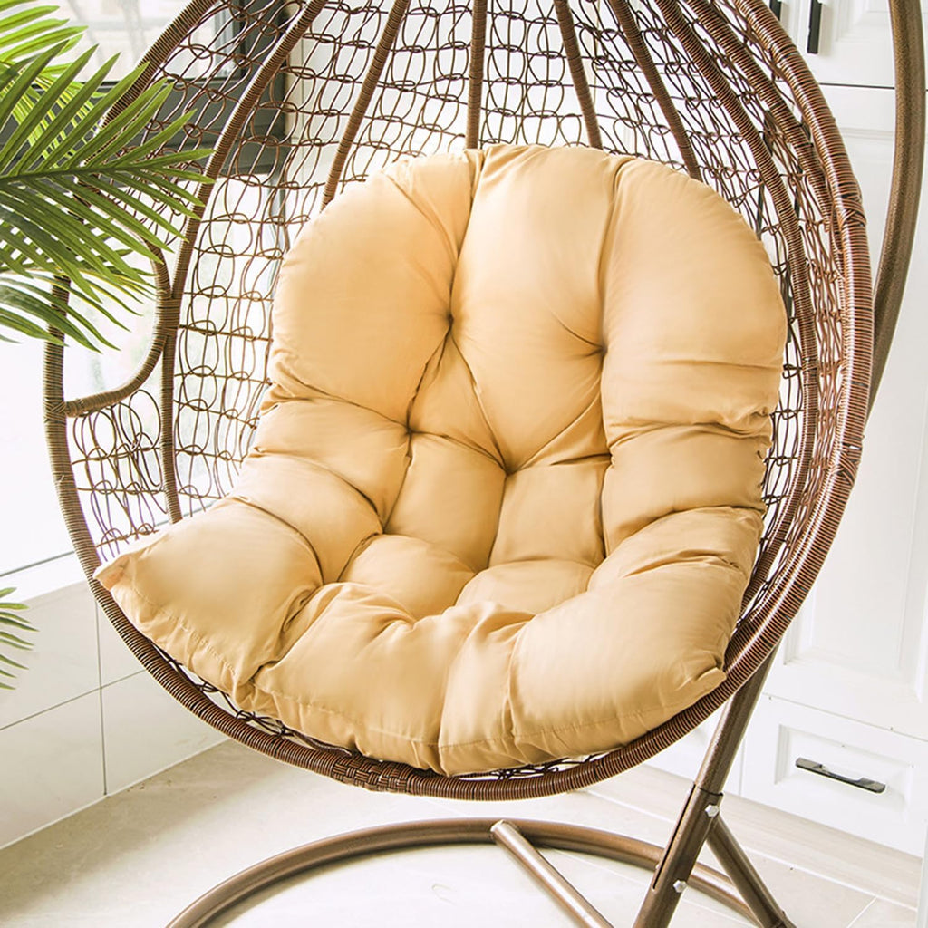 Thickened Egg Chair Cushion Replacement, Swing Hanging Basket Seat Pillow