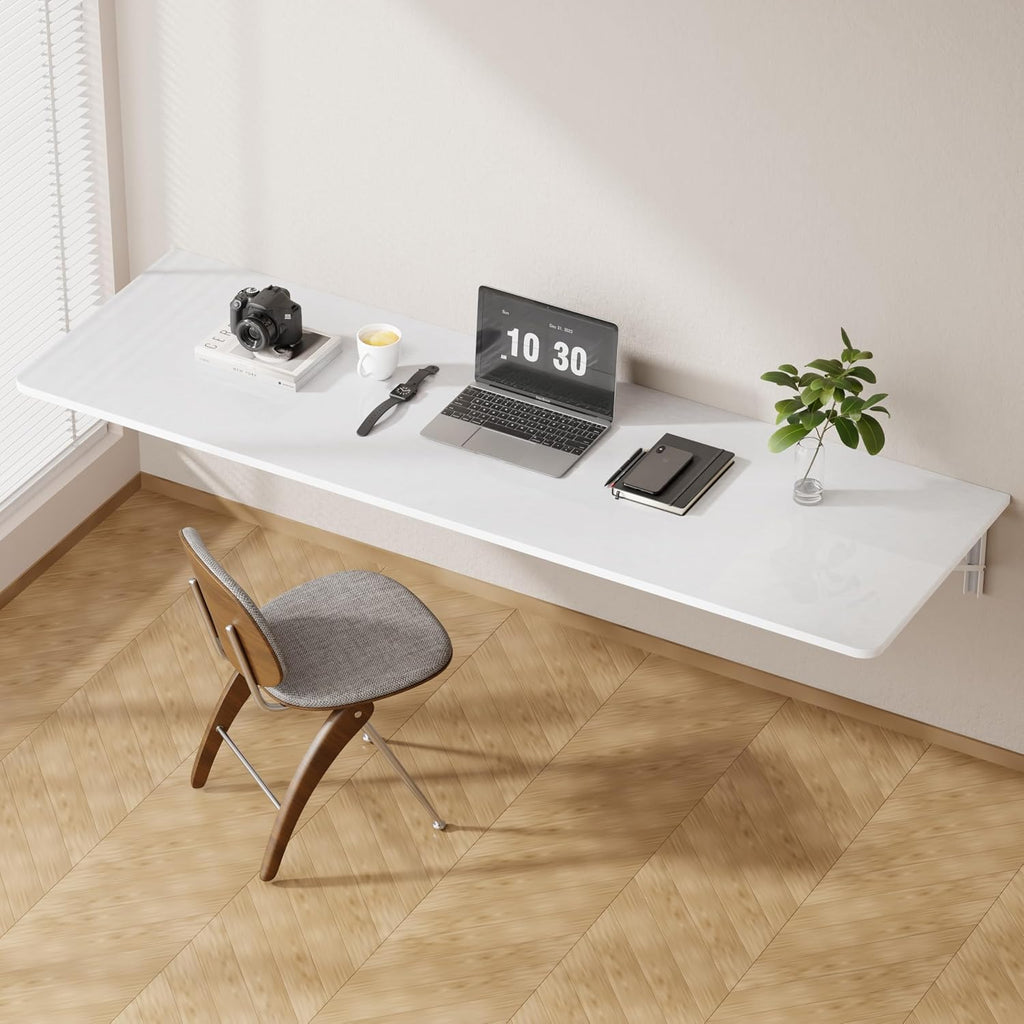 Dogsky Wall Mounted Folding Table 72x15.7 in - 600LB Capacity