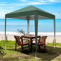 6.5x6.5ft Outdoor Pop Up Canopy Tents,Portable Instant Folding Gazebo,Green