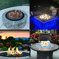 Skyflame 12-Inch Round Fire Pit Burner Ring