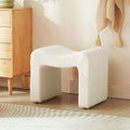 Ottoman Vanity Stool Chair Small Footstool Seating Backless