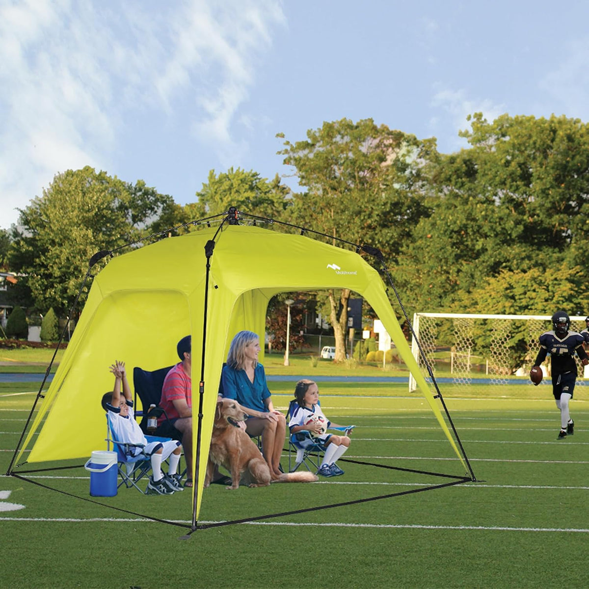 8x8 Pop Up Canopy Tent,Portable Beach Sun Shade Outdoor,Green