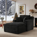 65.4" Chaise Lounge Chair Indoor, Oversized Boneless Couch
