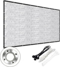 85% Aluminet Shade Cloth, 10x12 FT Heat Reflective Tarp for Blocking Sun