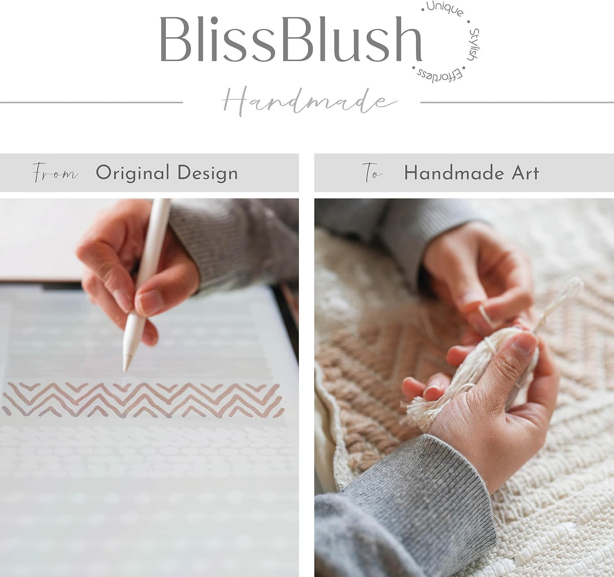 BlissBlush Pure White Decorative Lumbar Pillow Cover 14x36, Boho Long Throw Pillow for Bed, Accent Lumbar Throw Pillow Case, Modern Farmhouse Textured Lumbar Cushion (Cover ONLY)