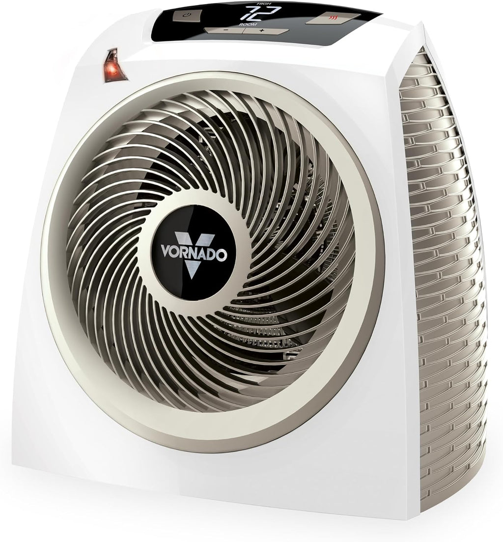 Vornado AVH10 (2025) Space Heater, Fan Only Mode, Auto Climate, White