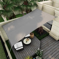 Sun Shade Sail, 20'x20' 95% UV Block Outdoor Canopy Light Gray