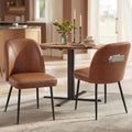 VASAGLE Dining Chairs Set of 2, Upholstered Kitchen Chairs