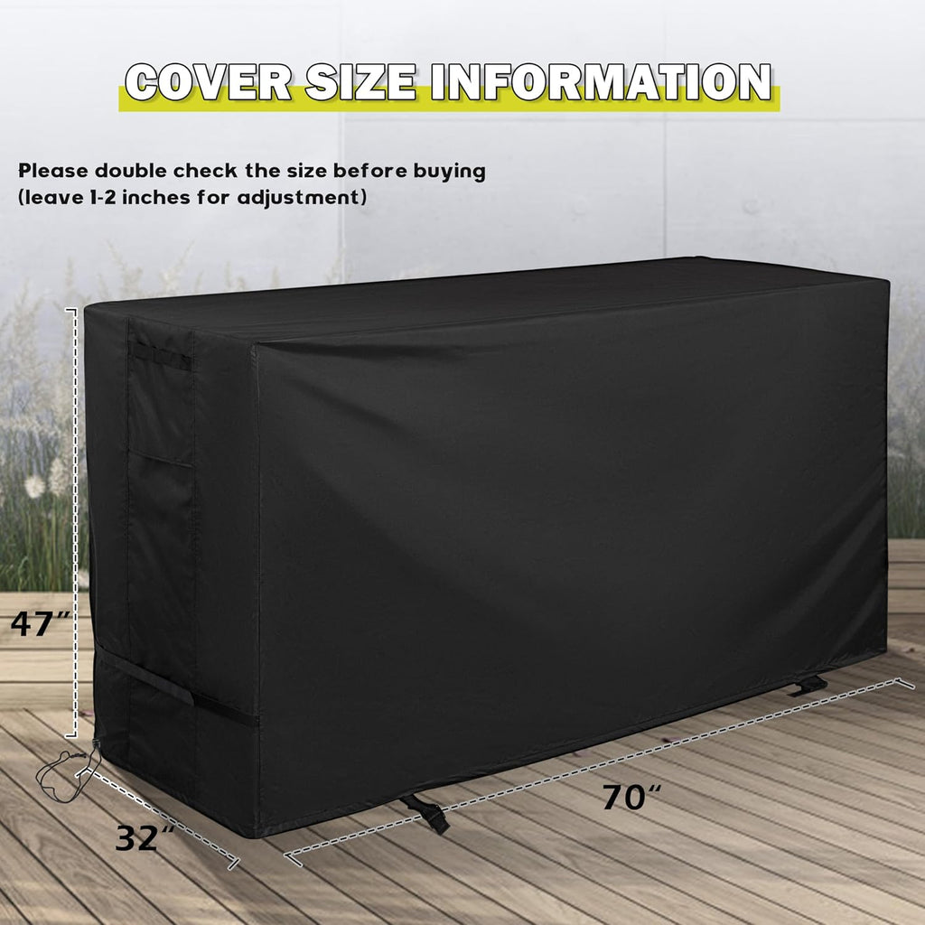 bar height patio set cover, outdoor bistro set on a desk or shelf