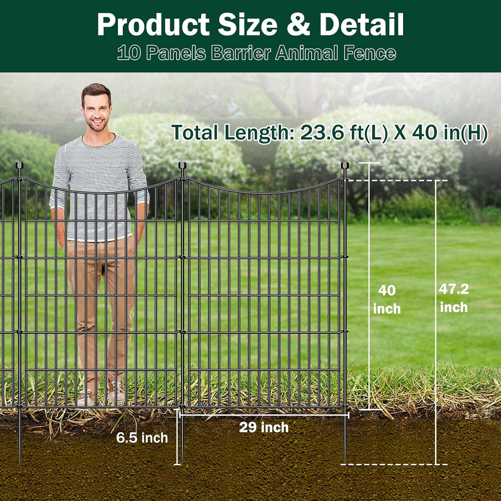 no dig dog fence outdoor for yard with shown in use