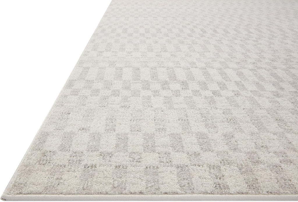 Loloi Kamala Ivory/Grey 5'-3" x 7'-9" Area Rug