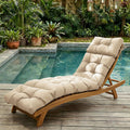 Outdoor Chaise Lounge Cushions, Waterproof Lounge Chair Cushions